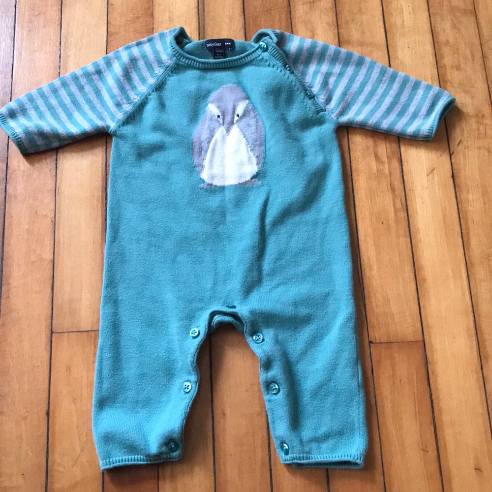 BabyGap Intarsia Knit Romper Size 0-3 Months